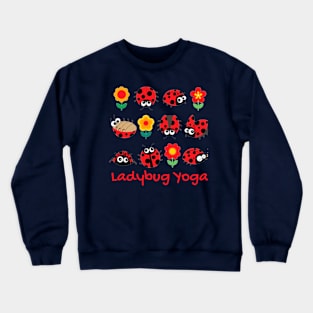 Ladybug Yoga Crewneck Sweatshirt